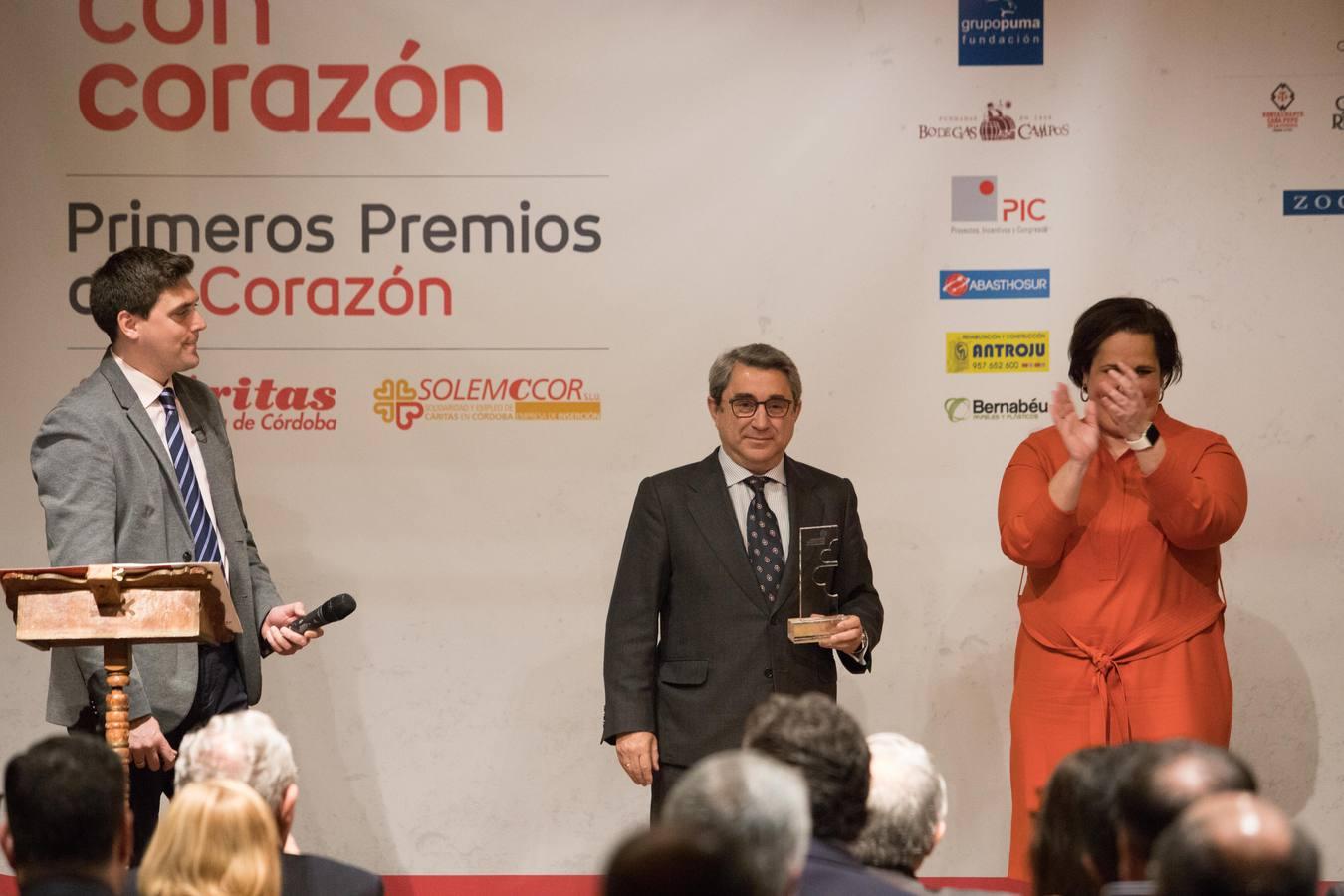 Cinco entidades cordobesas galardonadas como «Entidades con corazón»