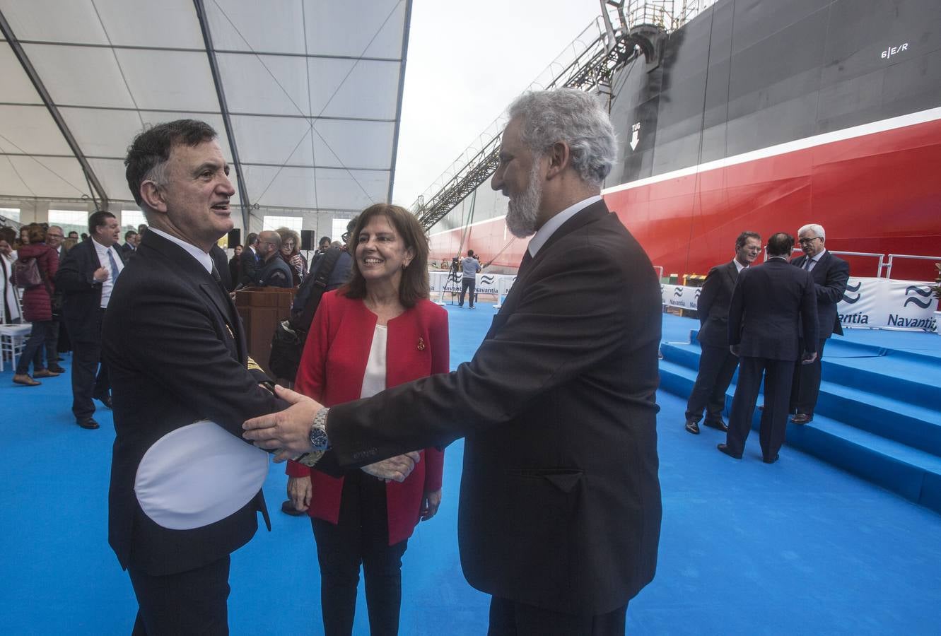 Navantia entrega el primer petrolero