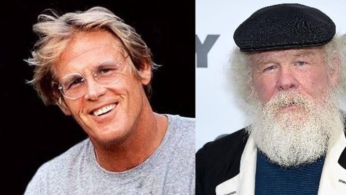 Nick Nolte, el deterioro físico del hombre más sexy de los 90. 