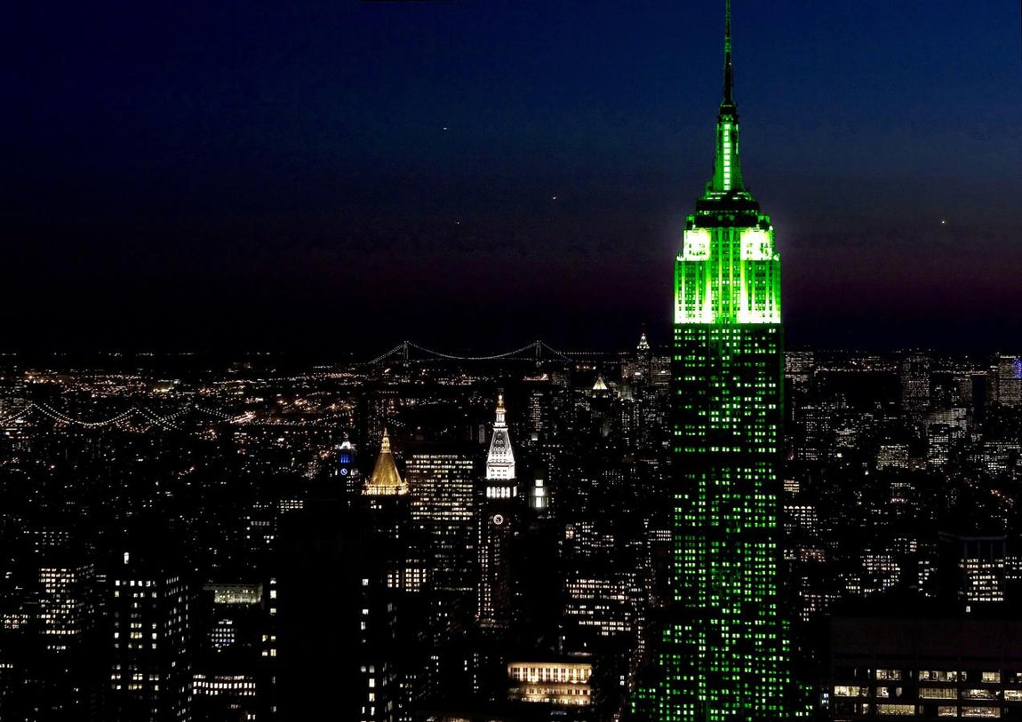 Empire State en Nueva York. 
