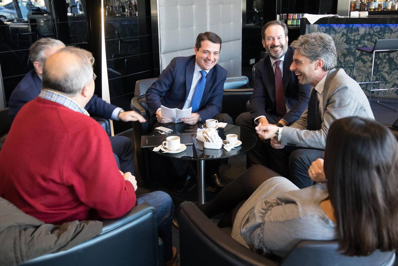 El primer acto de José María Bellido como candidato a la Alcaldía de Córdoba, en imágenes