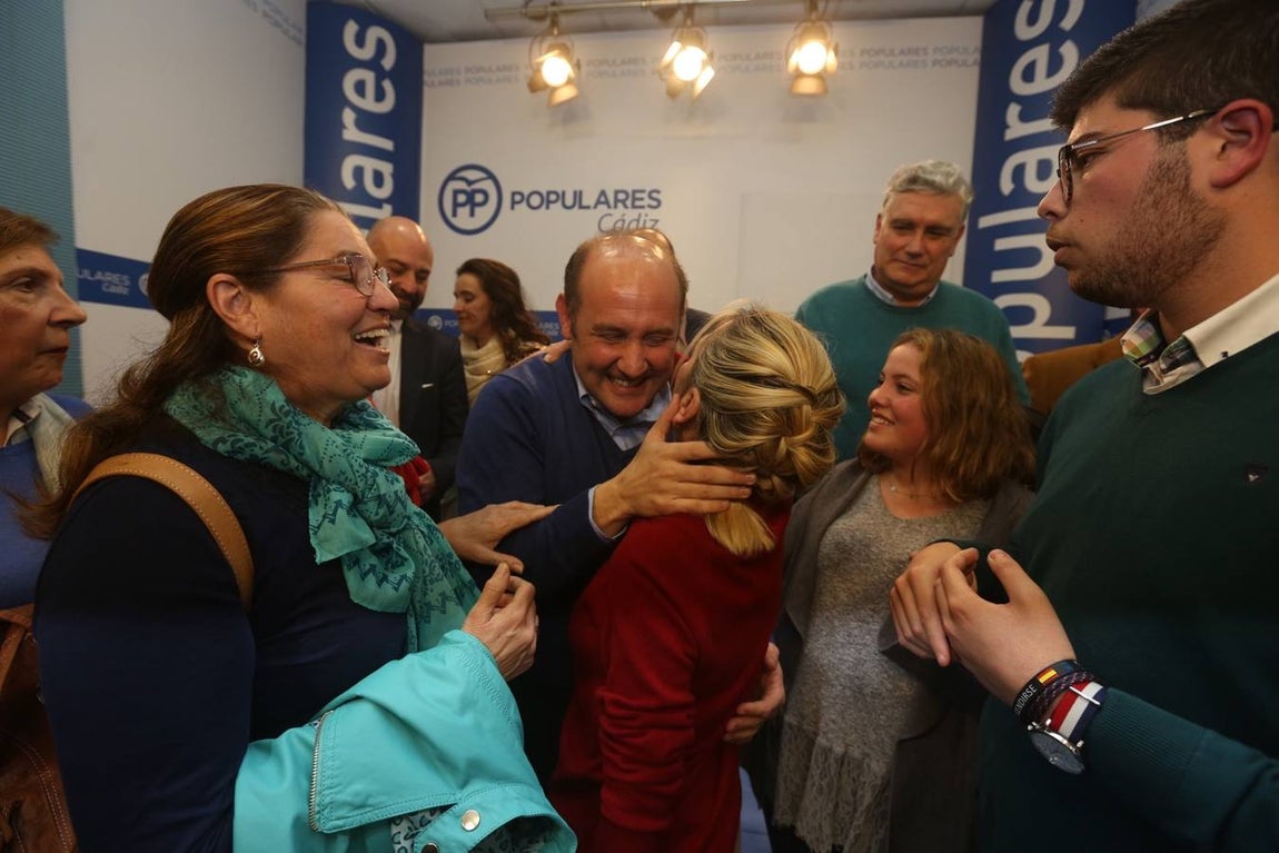 FOTOS: Juan José Ortiz, candidato del PP a la Alcaldía de Cádiz