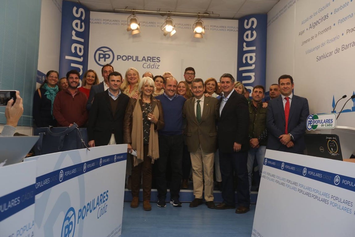 FOTOS: Juan José Ortiz, candidato del PP a la Alcaldía de Cádiz