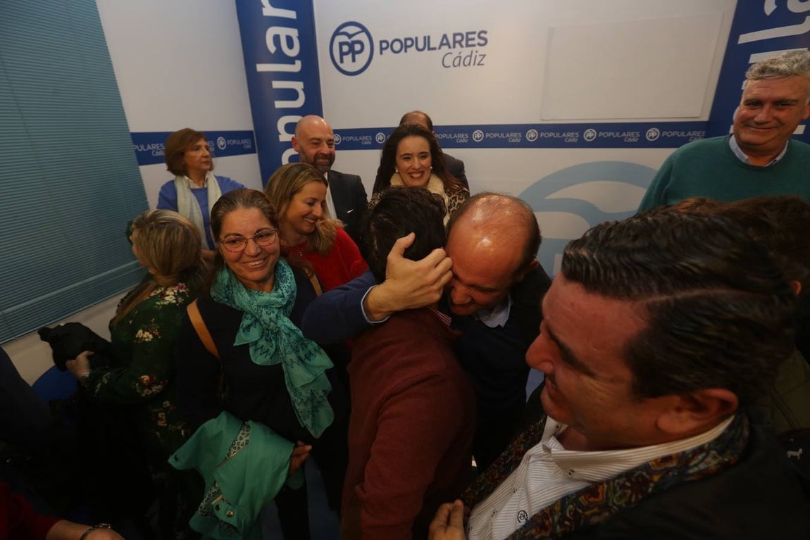 FOTOS: Juan José Ortiz, candidato del PP a la Alcaldía de Cádiz
