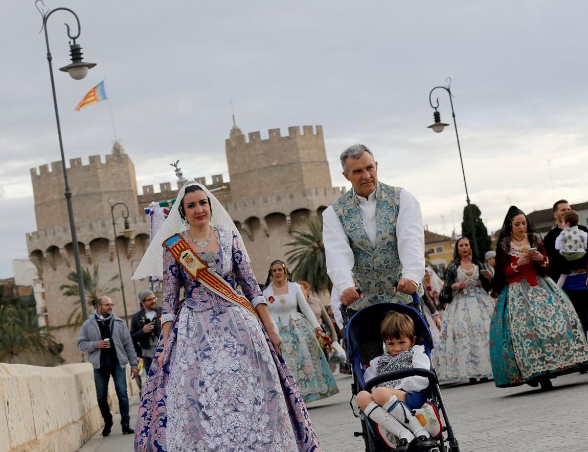La Ofrenda de Fallas 2018, en imágenes. 