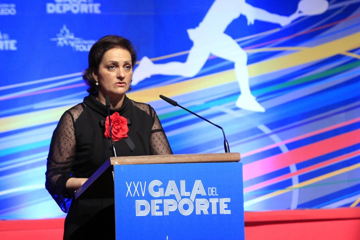 La diputada provincial María Ángeles García. 