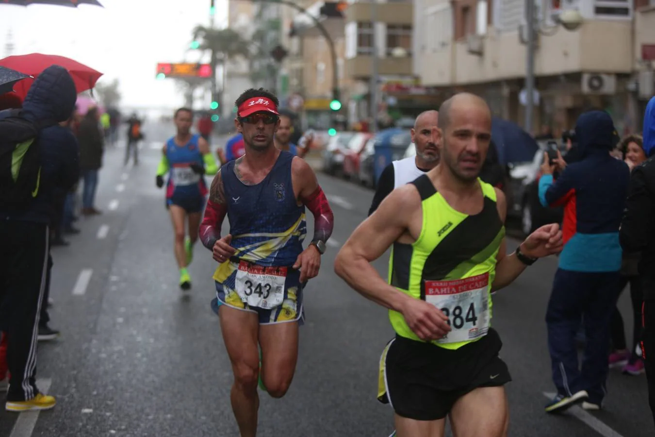 Las fotografías de la llegada a la meta en la Media Maratón