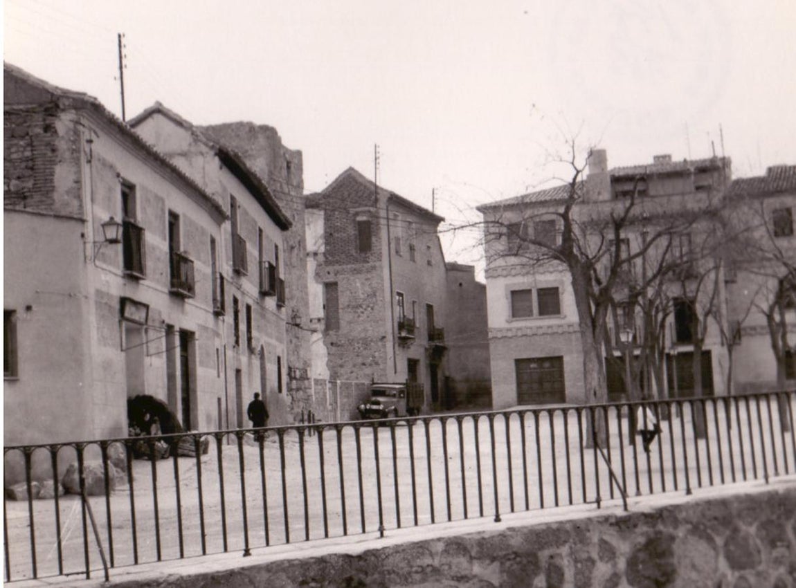 Paseo de San Cristóbal a finales de los años cincuenta. FOTO RODRIGUEZ. 