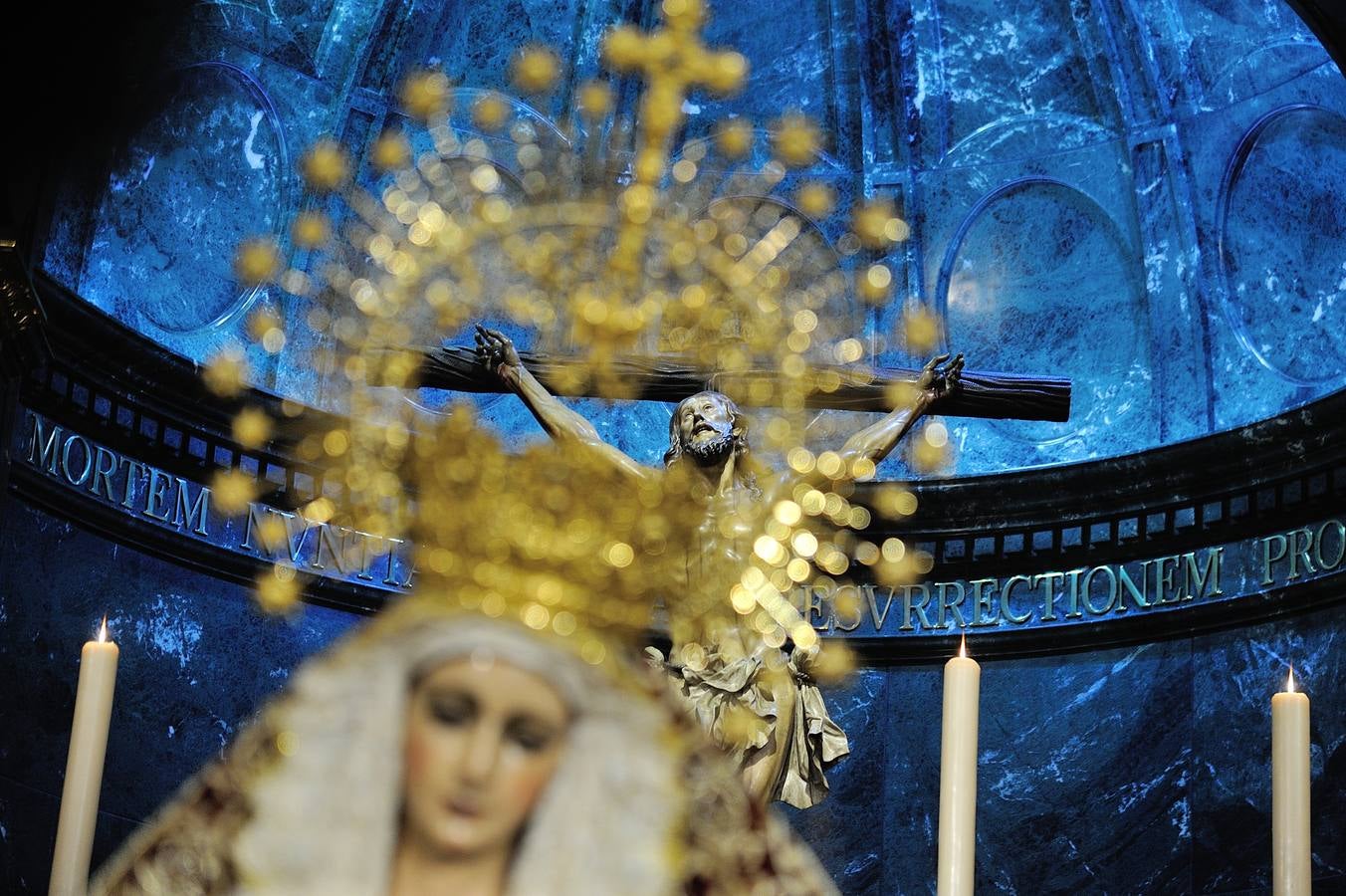 Galería del besamanos de la Virgen del Patrocinio