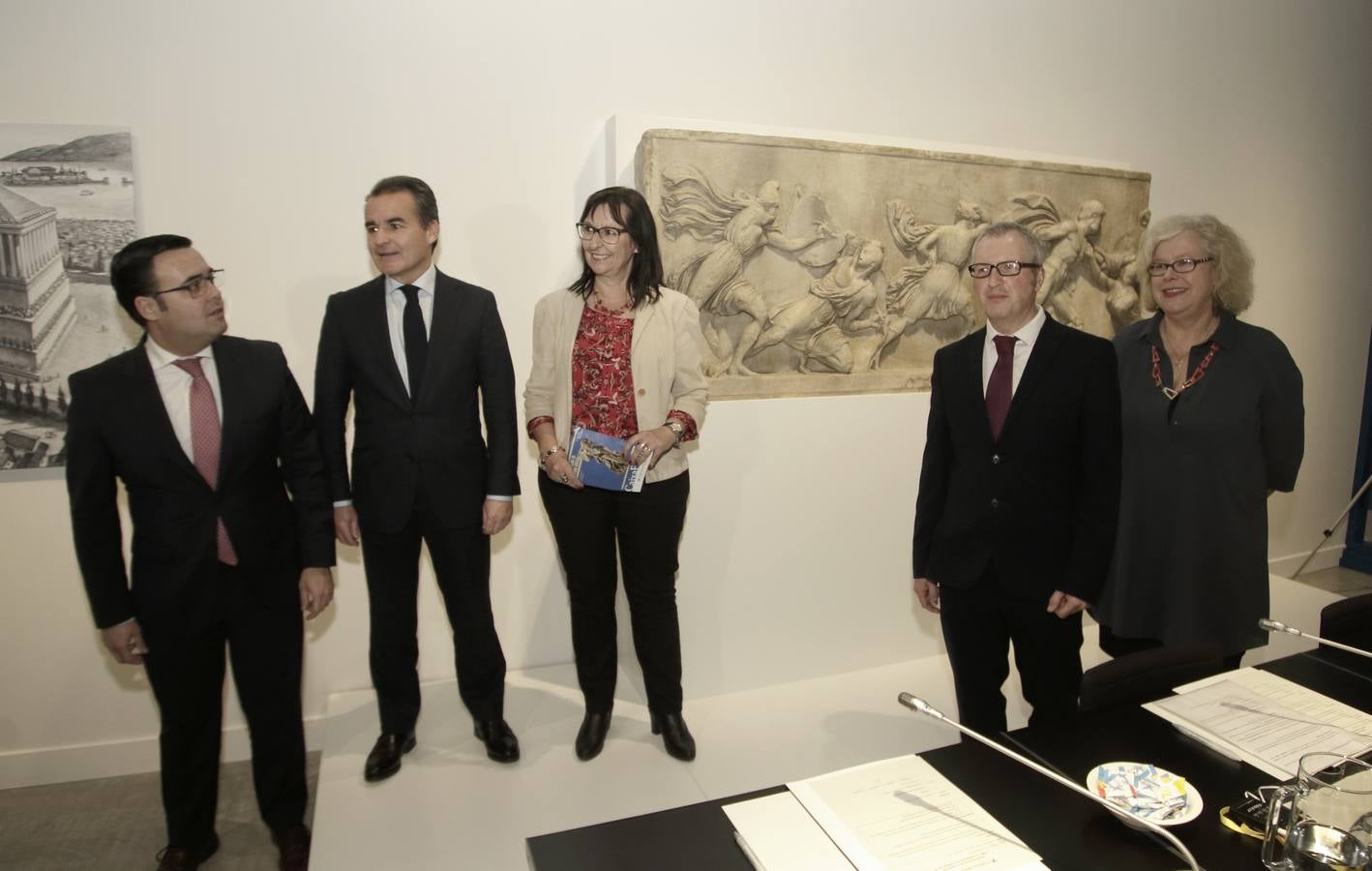 La exposición «La competición en la antigua Grecia», en imágenes