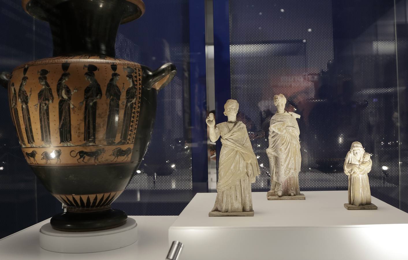 La exposición «La competición en la antigua Grecia», en imágenes