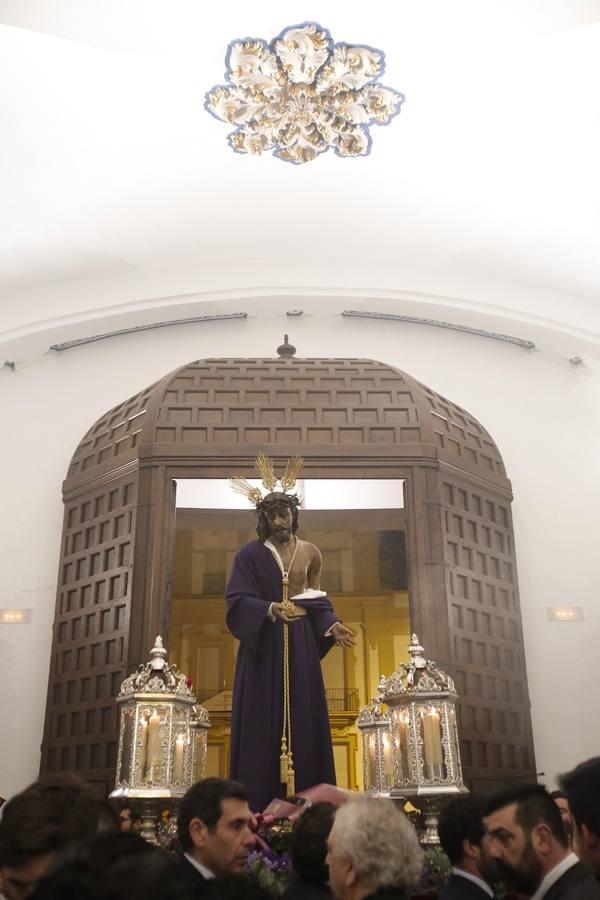 El Vía Crucis del Señor de la Humildad y Paciencia de Córdoba, en imágenes