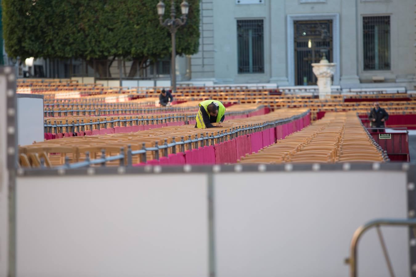 Últimos preparativos para la Semana Santa