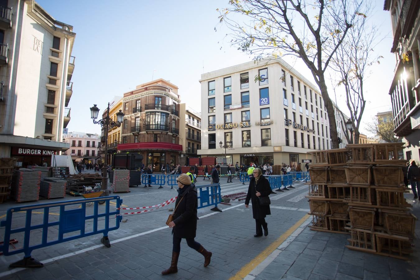 Últimos preparativos para la Semana Santa