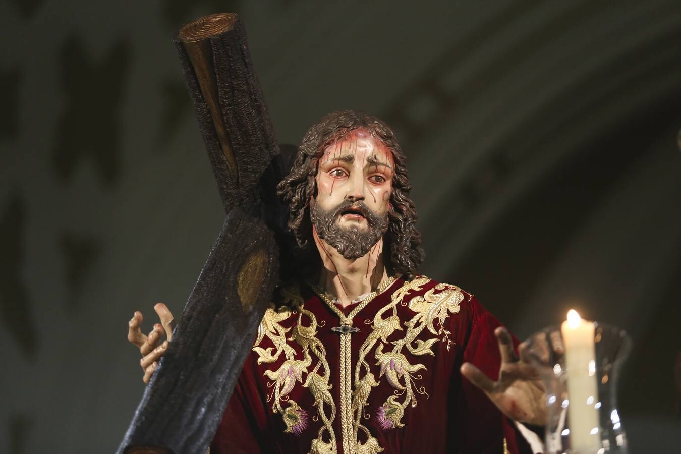 En fotos, llantos y tristeza de La Misión del Claret en la Semana Santa de Sevilla 2018