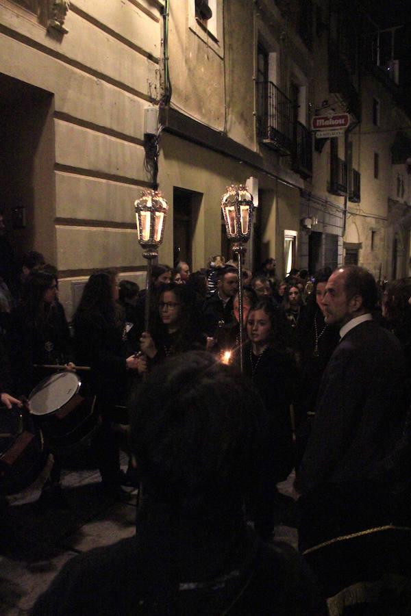 La lluvia suspende la procesión del Viernes de Dolores