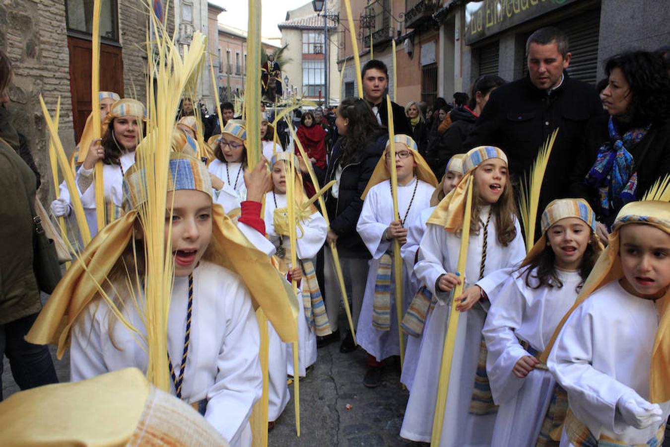 La procesión del Domingo de Ramos y de «La Borriquita»