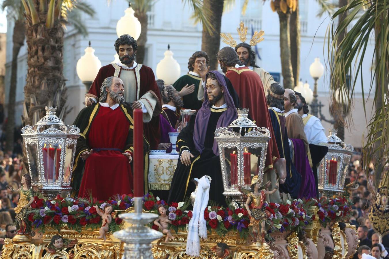 Fotos: Sagrada Cena en la Semana Santa 2018 de Cádiz