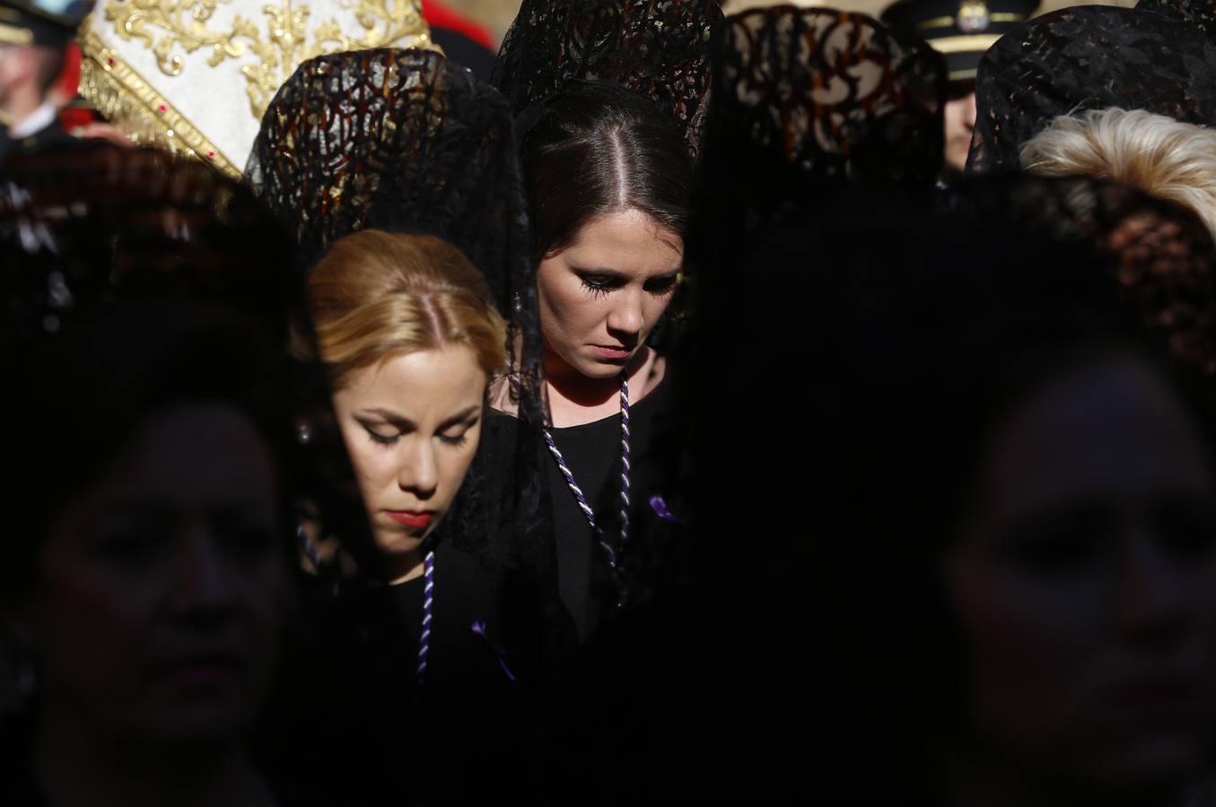 La hermandad de La Agonía en la Semana Santa de Córdoba 2018, en imágenes