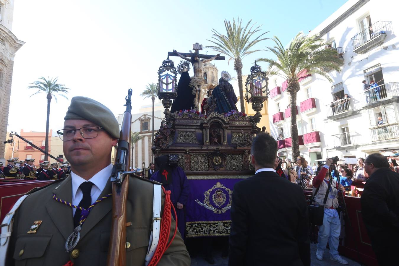 Salida de la cofradía de Piedad este Martes Santo