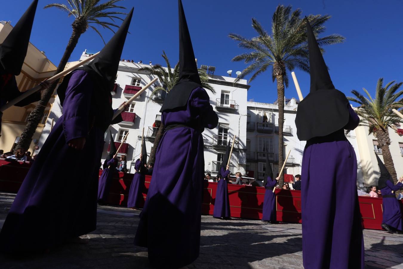 Salida de la cofradía de Piedad este Martes Santo