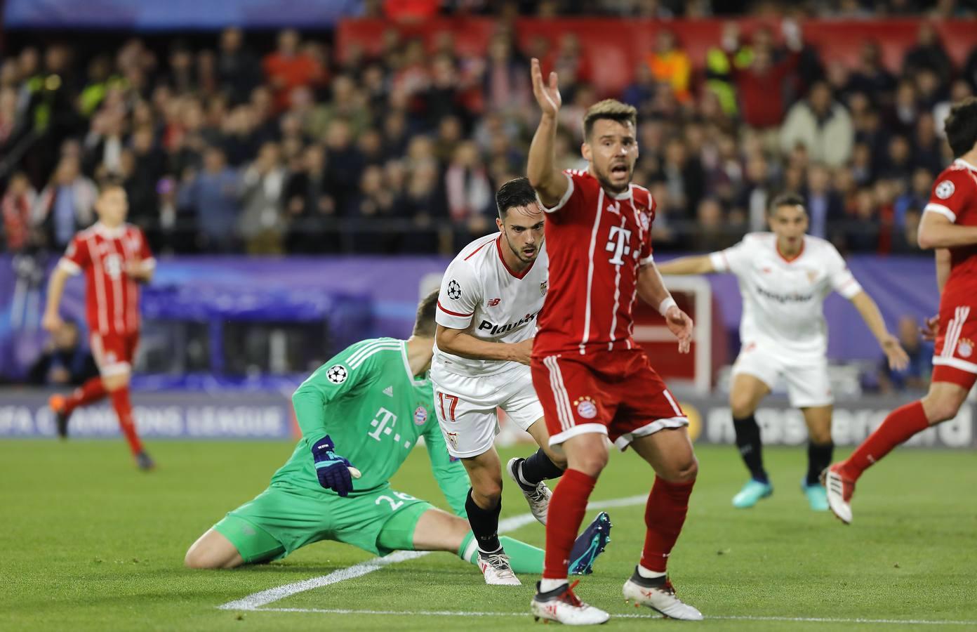 El partido Sevilla-Bayern Múnich, en imágenes