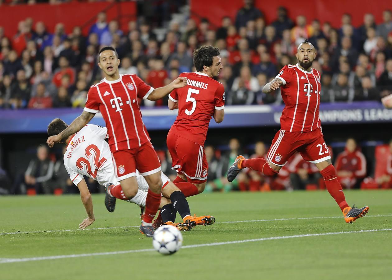 El partido Sevilla-Bayern Múnich, en imágenes