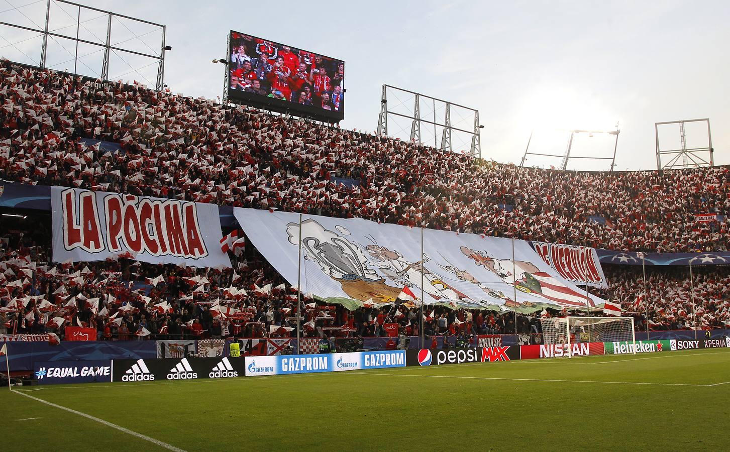 El partido Sevilla-Bayern Múnich, en imágenes