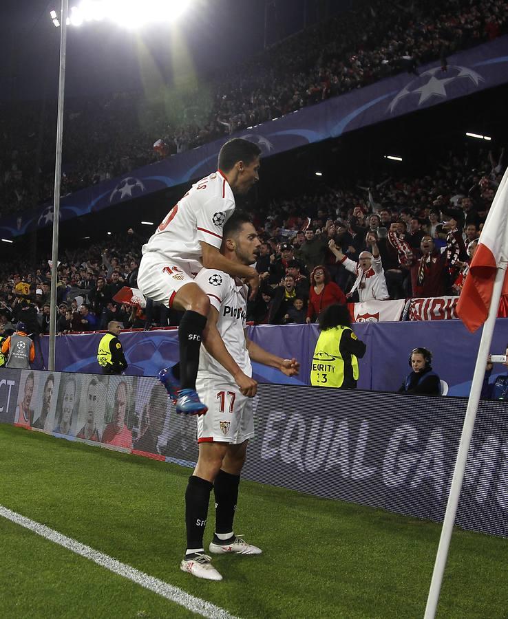 El partido Sevilla-Bayern Múnich, en imágenes