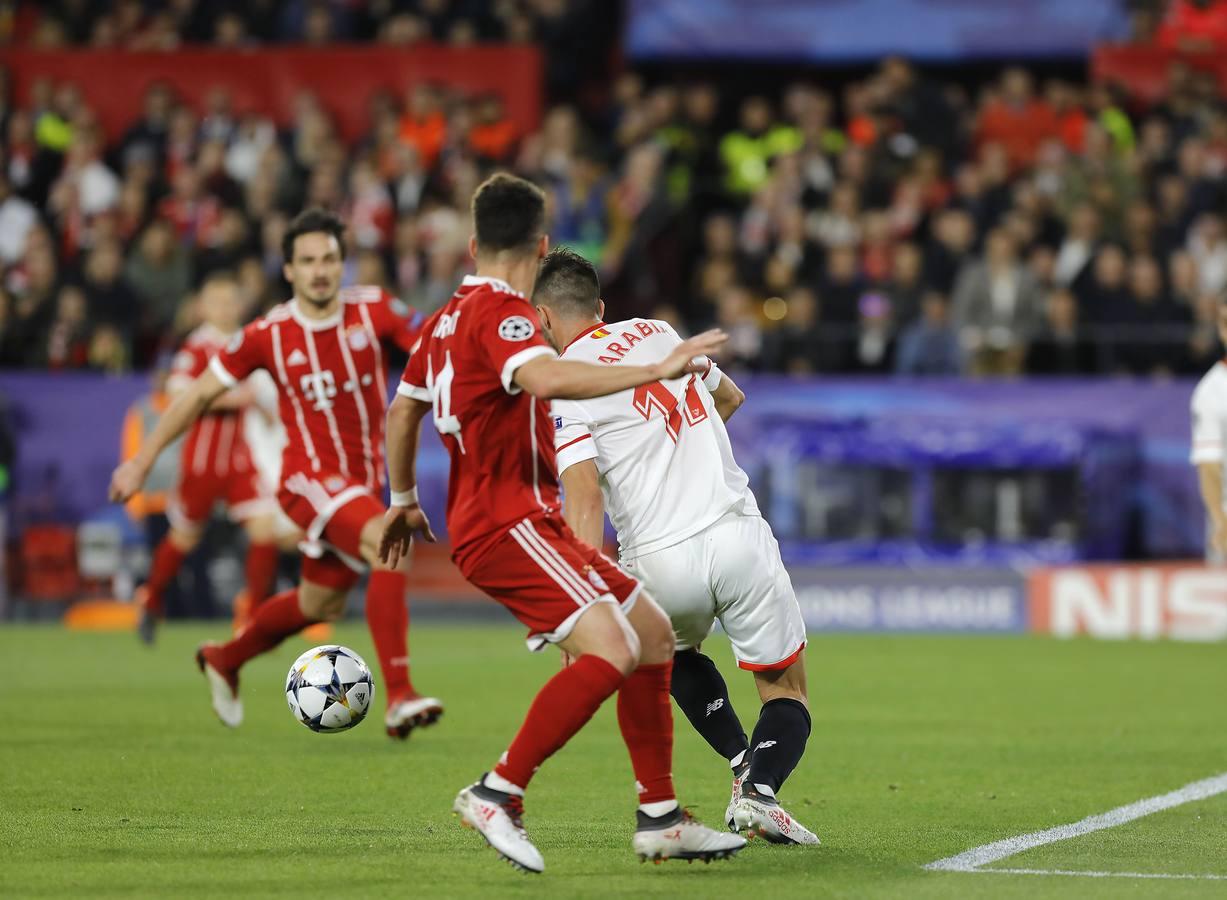 El partido Sevilla-Bayern Múnich, en imágenes