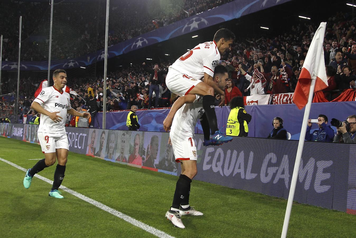 El partido Sevilla-Bayern Múnich, en imágenes