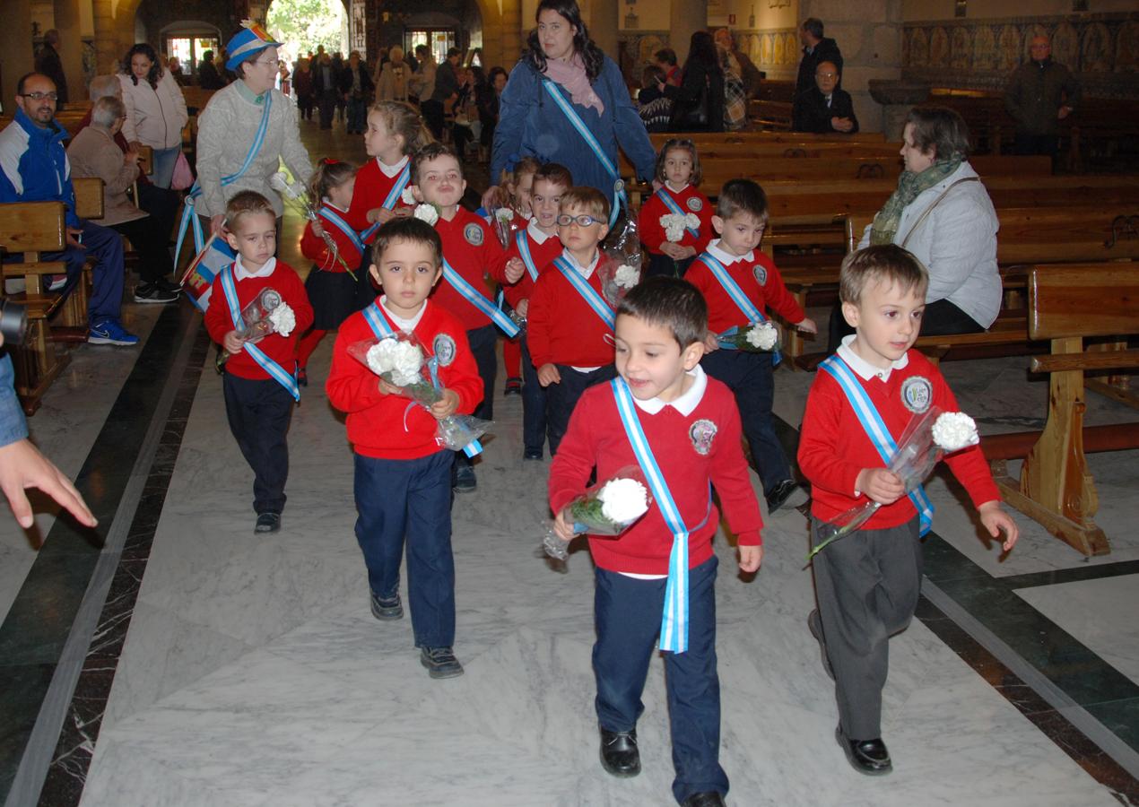 El cortejo infantil de Mondas, en imágenes