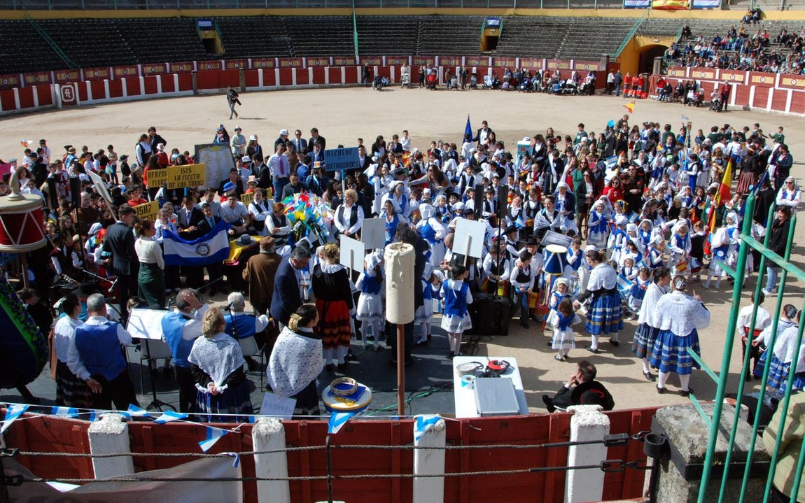 El cortejo infantil de Mondas, en imágenes
