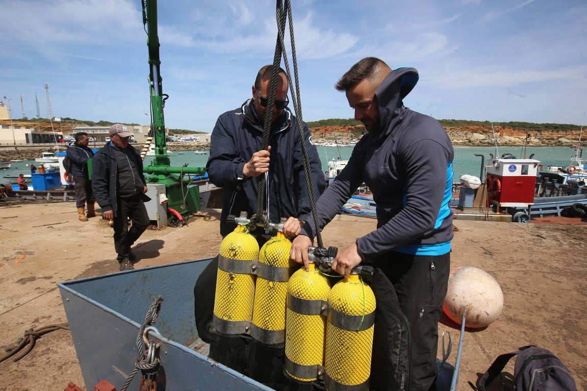 FOTOS: Preparativos en la almadraba de Conil