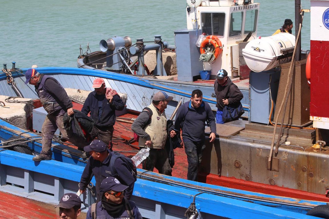 FOTOS: Preparativos en la almadraba de Conil