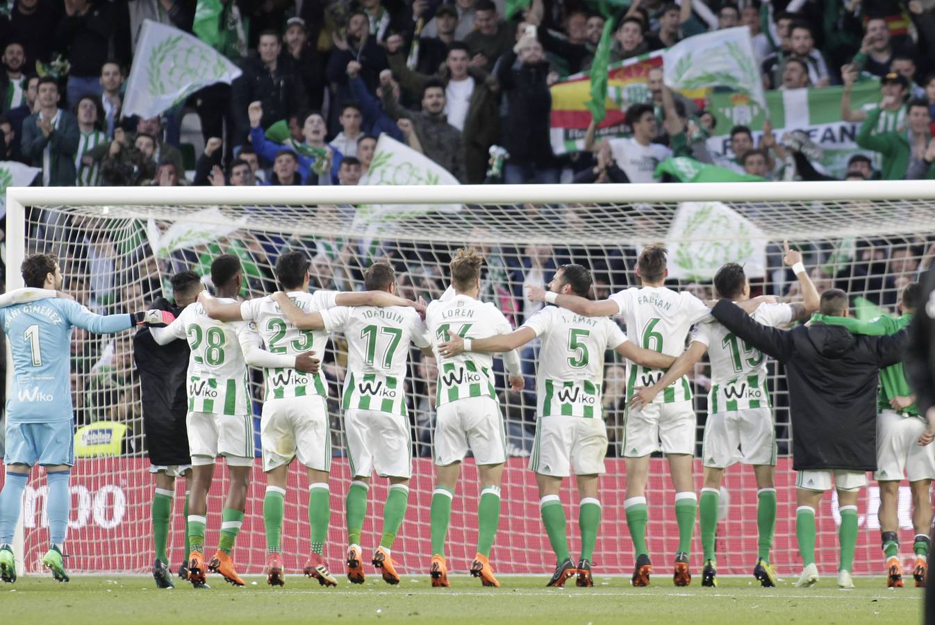 Las imágenes del encuentro entre el Betis y el Eibar