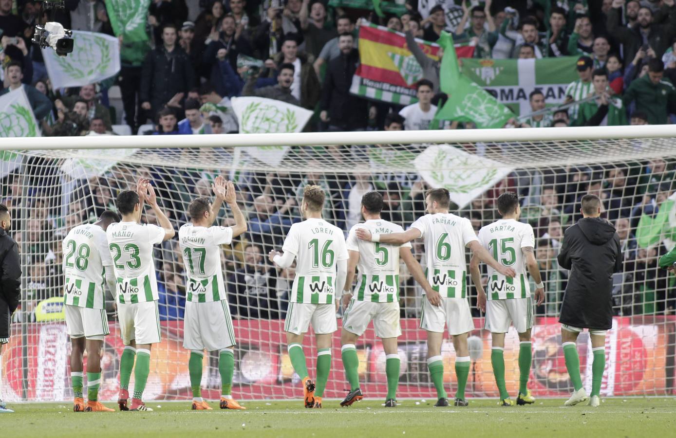 Las imágenes del encuentro entre el Betis y el Eibar