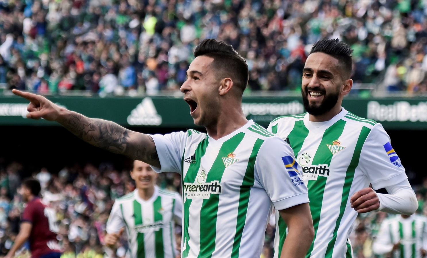 Las imágenes del encuentro entre el Betis y el Eibar