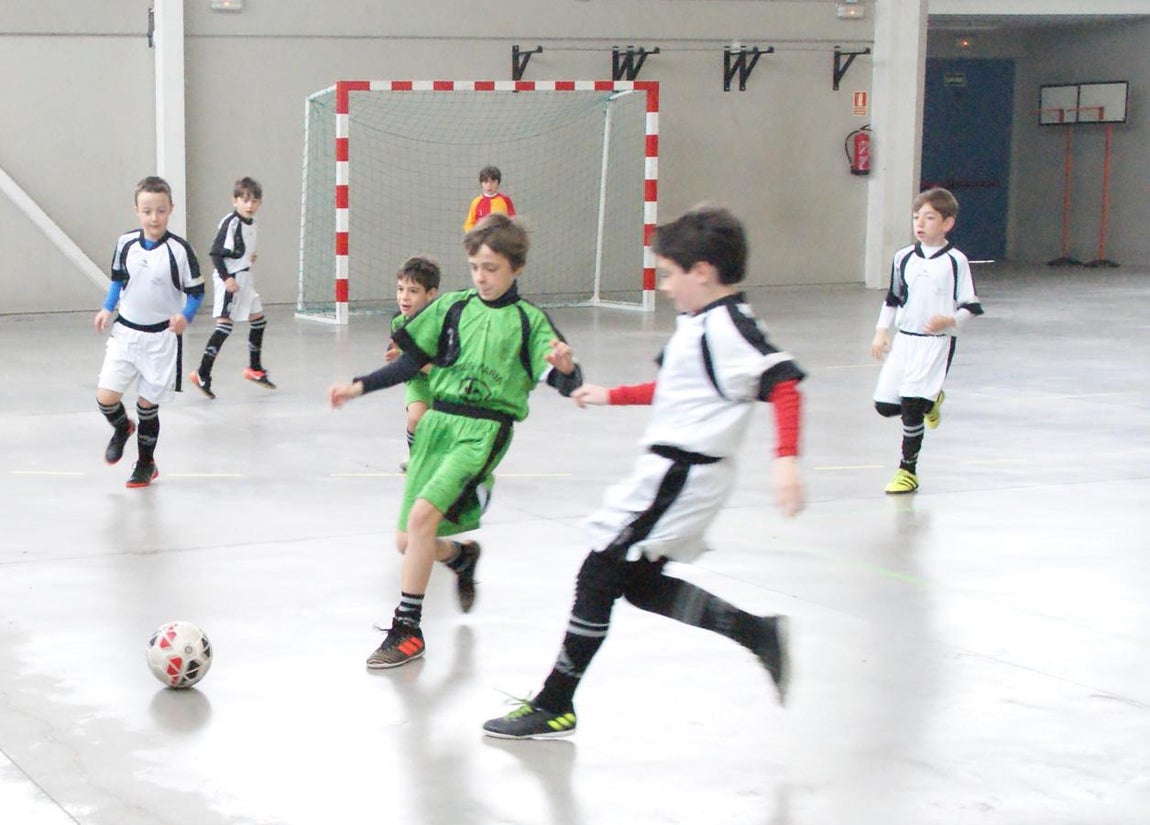 Las mejores imágenes del partido de fútsal benjamín mixto entre Fray Luis de León &quot;B&quot; y Jesús María &quot;C&quot;