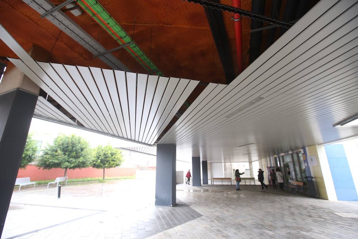 Fotos: Destrozos en el Conservatorio de Música de Cádiz por el temporal