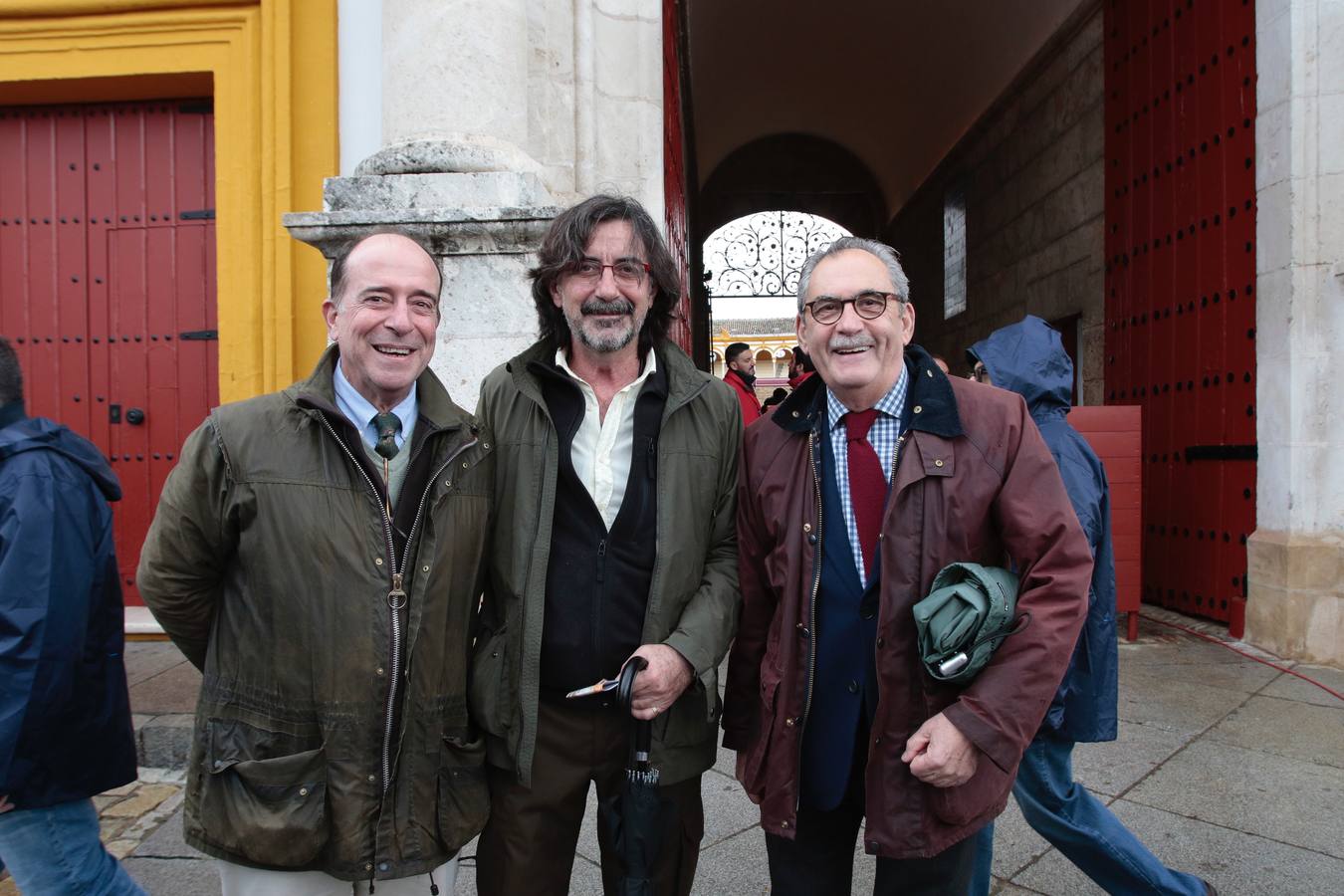 Carlos del Barco, Pepe Arenzana y Antonio Castro