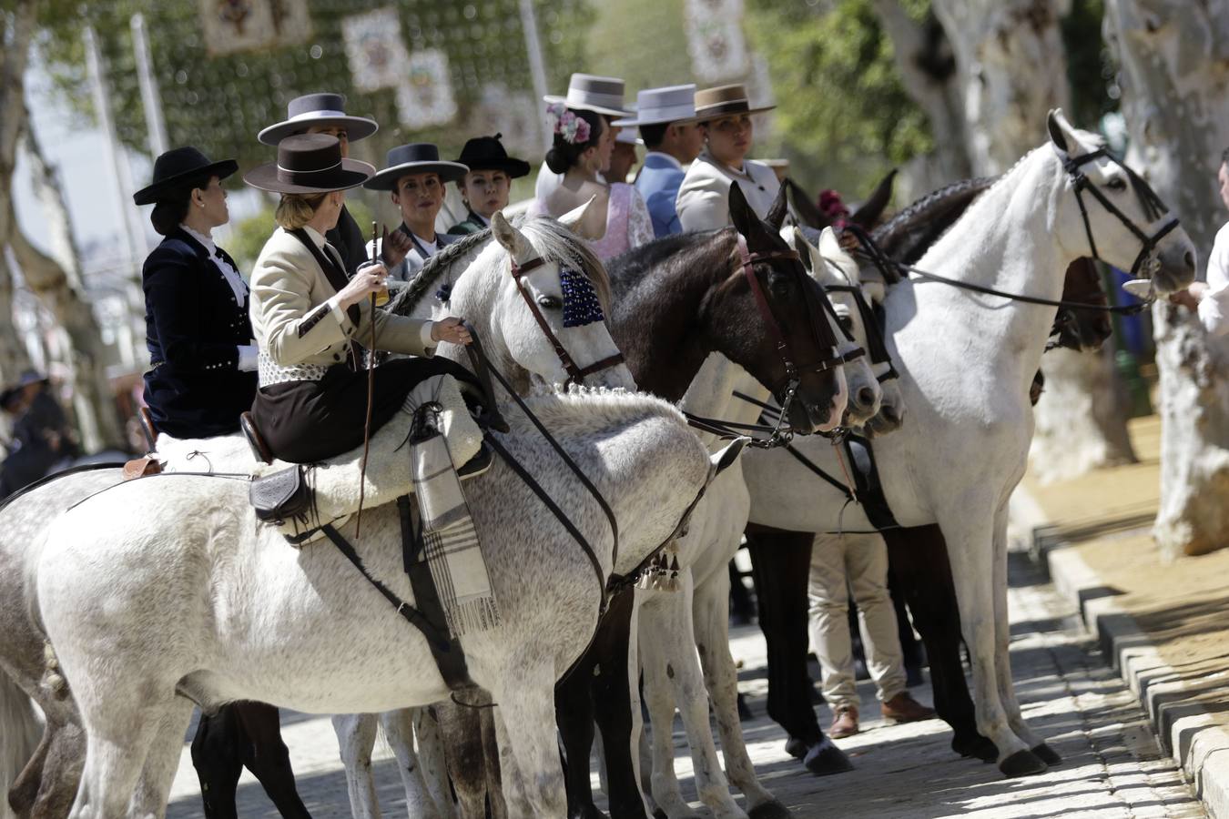 Bullicioso martes de Feria de Abril de Sevilla 2018