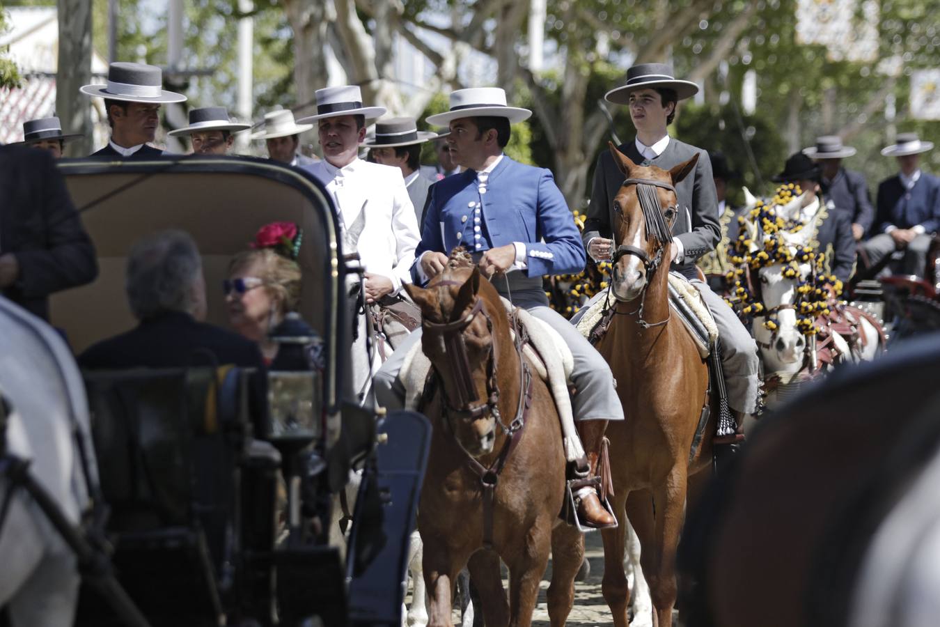 Bullicioso martes de Feria de Abril de Sevilla 2018