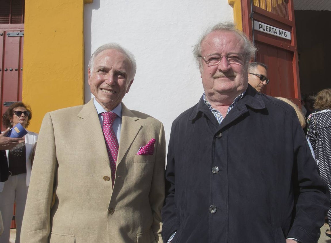 José Mª Cruz Fernández y Ramón Serrera