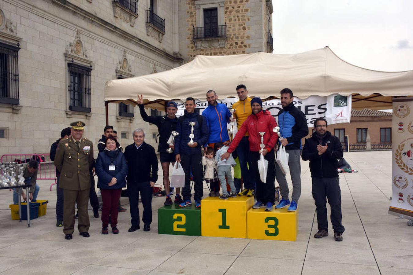 Laura García y Carlos Hernández ganan la V Carrera «Subida y bajada a los torreones del Alcázar»