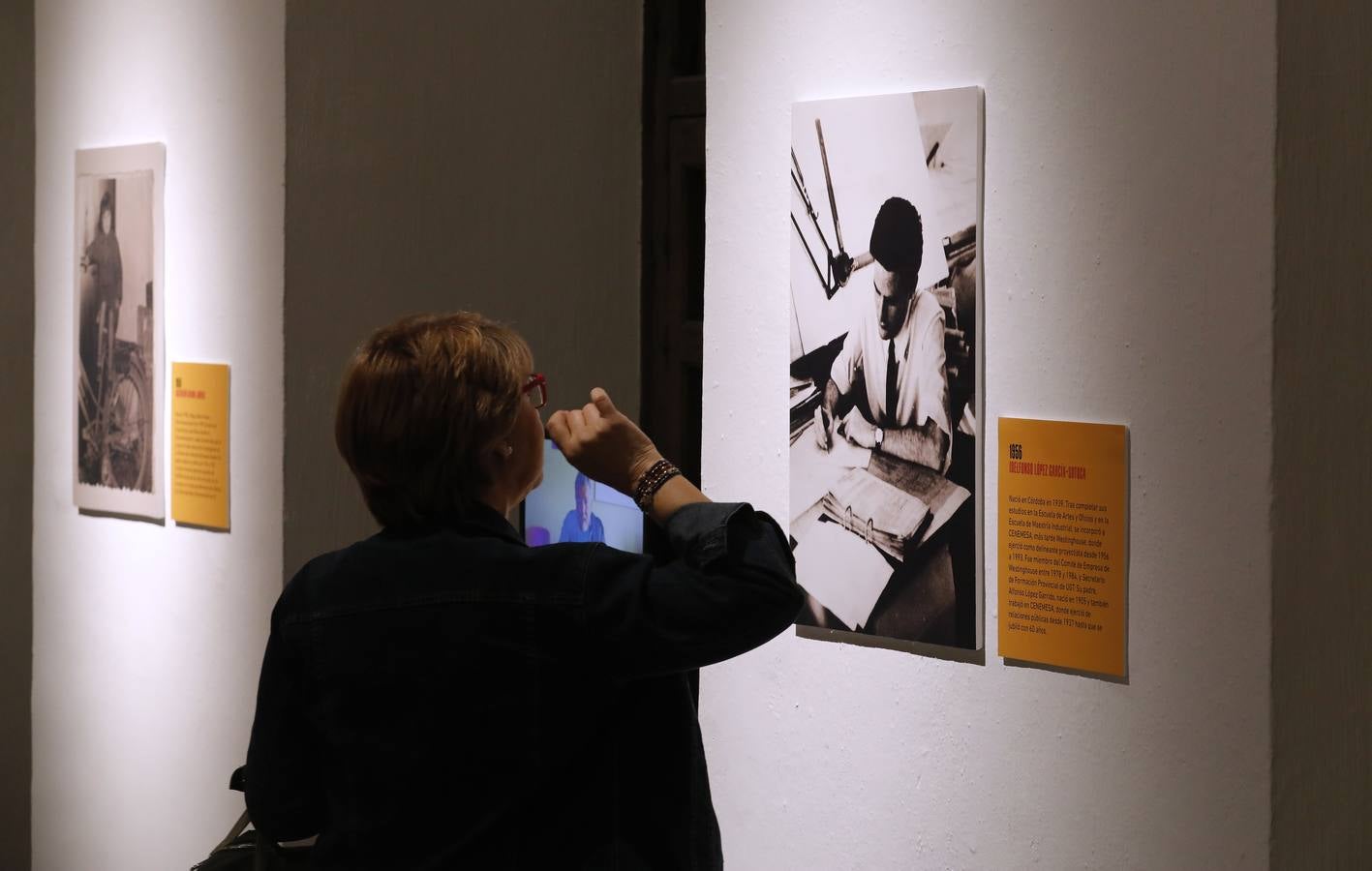 En imágenes, la inauguración de la exposición sobre la Electromecánicas