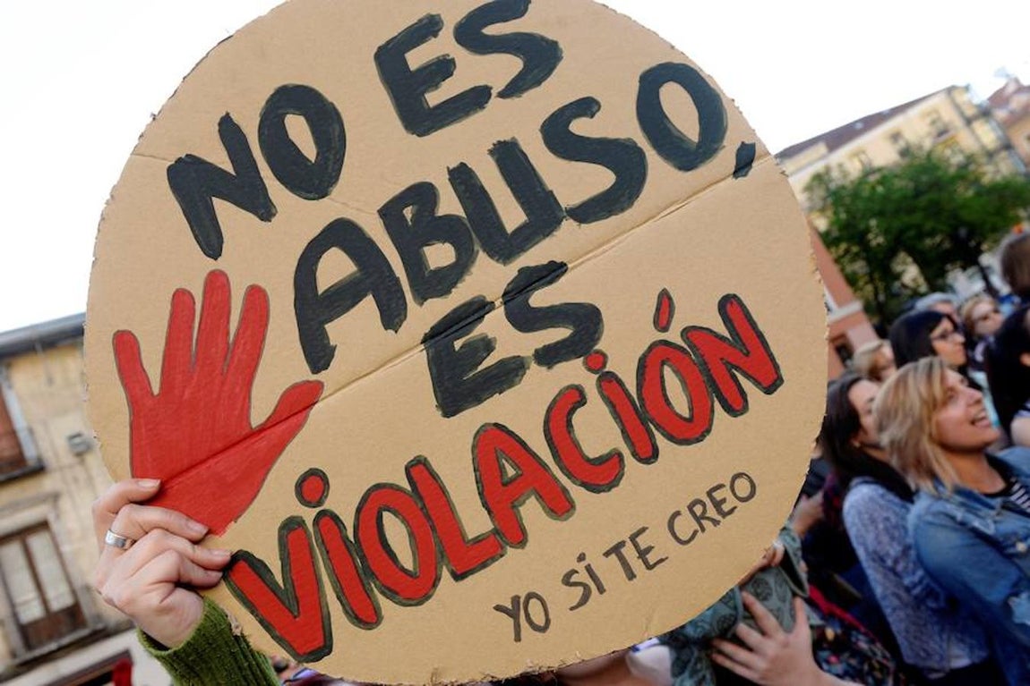 Manfestación convocada esta tarde en Valladolid.. 