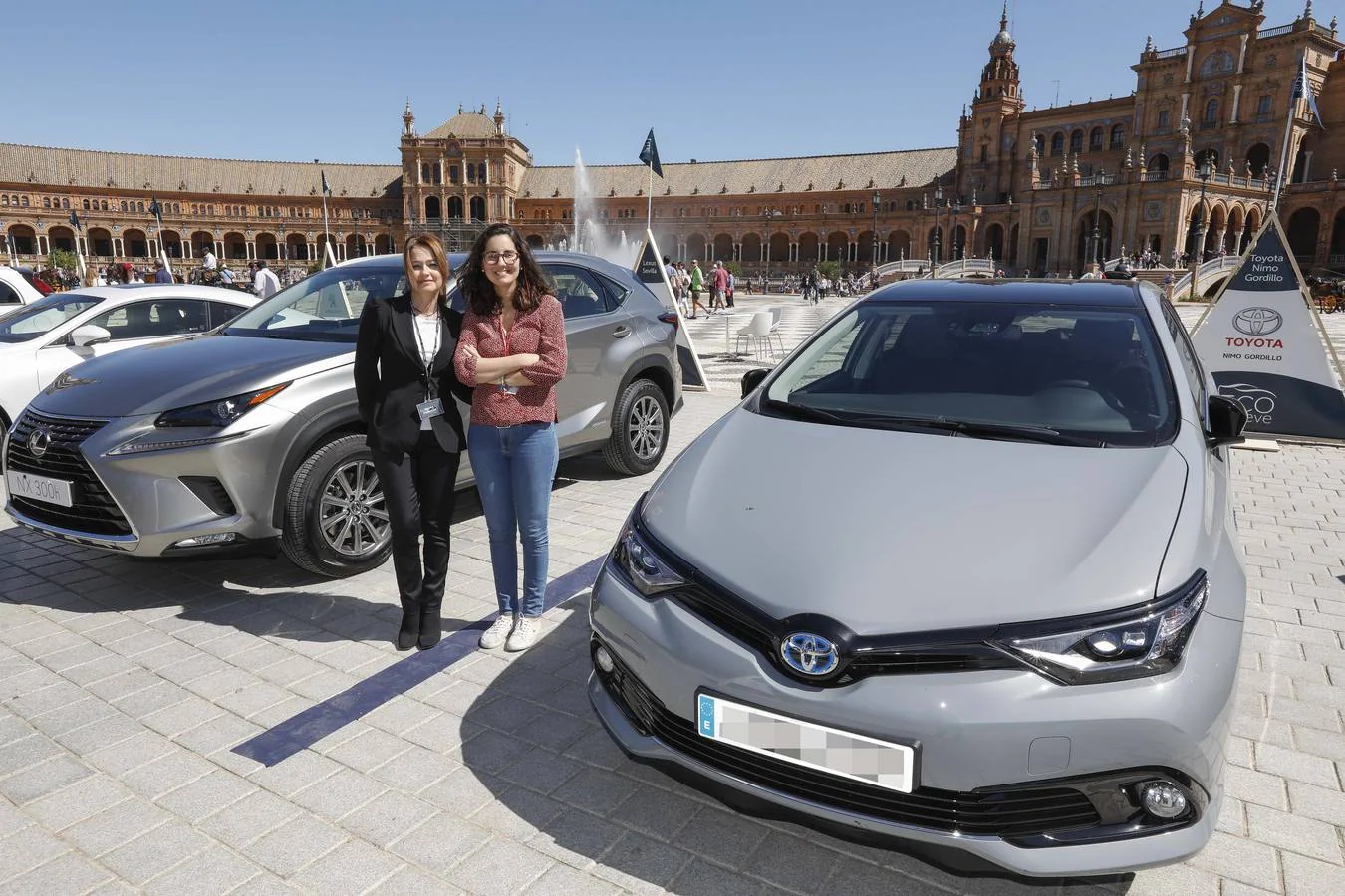 Sandra Barragán y Camino Valdivia (Toyota Nimo Gordillo y Lexus Sevilla)