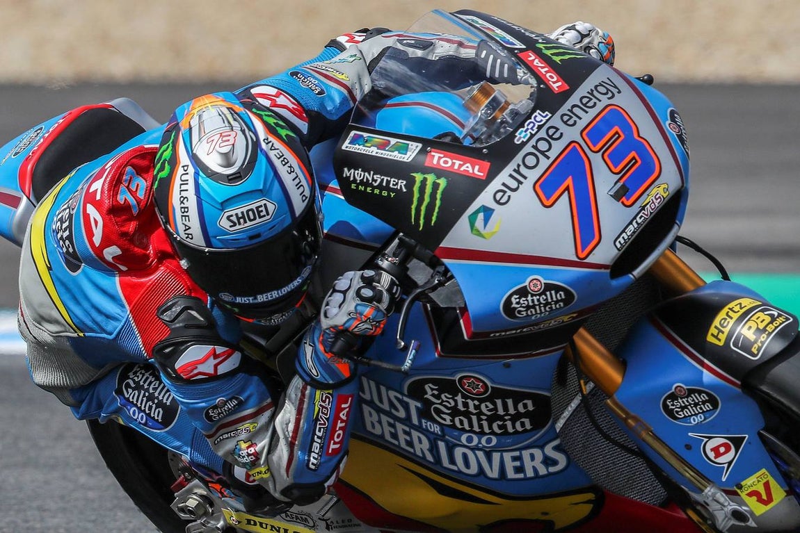 Las imágenes de los primeros entrenamientos en Jerez