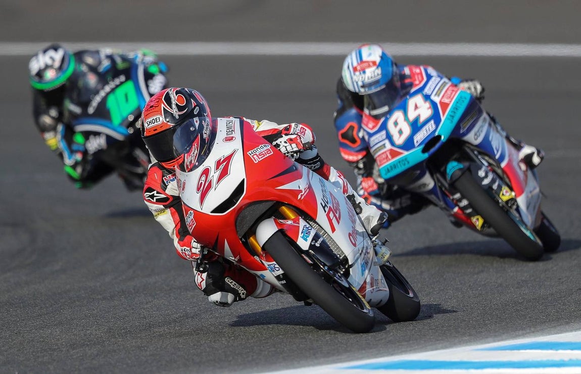 Las imágenes de los primeros entrenamientos en Jerez